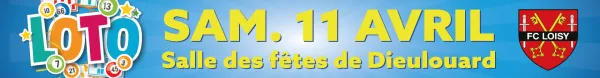 Grand Loto du FC Loisy le 11 avril 2026